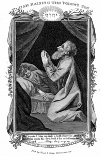 Elijah raising the widow's son