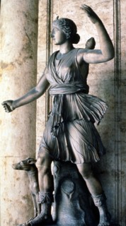 Artemis/Diana Greek/Roman moon goddess