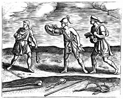 Roman soldiers: Stone slingers and their equipment