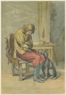 Daniel Defoe "The Life and Strange Surprising Adventures of Robinson Crusoe", London 1892, illustrated by John Dawson Watson