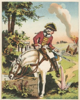 Munchausen, recovering his silver casket