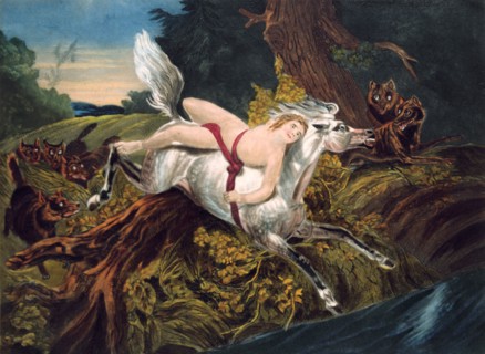 Mazeppa, Byron's poem published 1819, based on passage in Voltaire's "Charles XII"