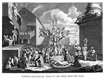 Satire of the South Sea Bubble
