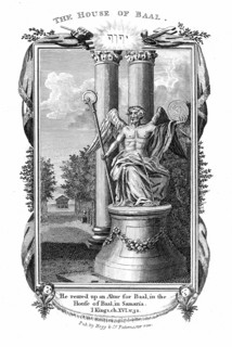 Baal, god of fertility and king of the gods of the Canaanites