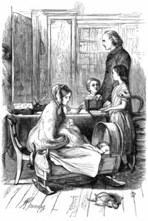 The Rev. and Mrs Crawley and their young family