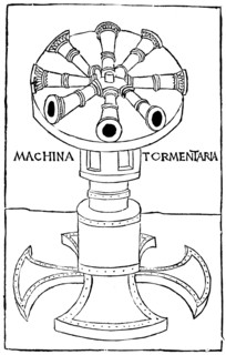 Early idea of a quick firing cannon