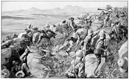 Relief of Ladysmith - the last rush at Hlangwane Hill