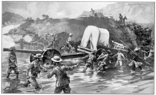 British forces taking the 4