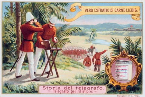 Heliograph, a visual telegraph