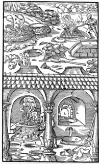 Lead smelting, 1556
