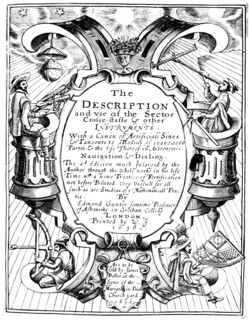 Title page of Edmund Gunter