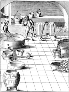 Preparation of copper and silver to be alloyed for production of coins
