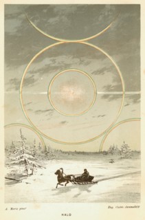 Mock Sun with sunbows and halo