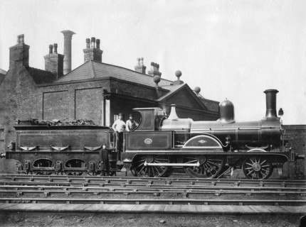 North Staffordshire Railway steam Locomotive