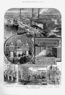 Joseph Crosfield & Son's soap factory at Bank Quarry, Warrington