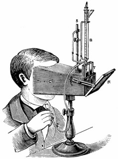 Colorimeter, after design by Labilliardiere with modifications by Salleron