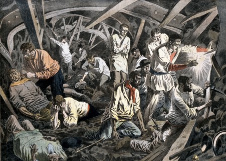 Coal miners trapped 24 days underground after roof fall