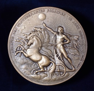 Janssen and Lockyer, 1868. Pierre Jules Cesar Janssen (1824-1907), French astronomerand Joseph