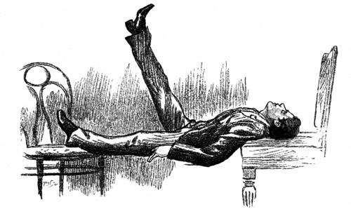 Exhibition of hypnosis given by Irish physician