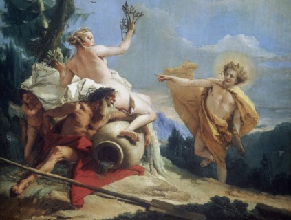 Tiepolo, 'Apollo Pursuing Daphne'