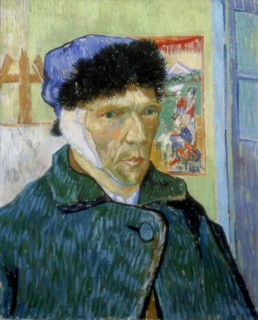 Van Gogh, Autoportrait à l'oreille bandée