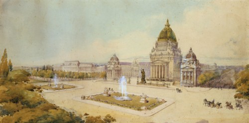 Design for the Grand Palais des Expositions in 1893