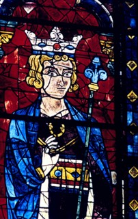 Stain glass window from the cathedral of Chartres
