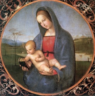 Raphael 'The Madonna Conestabile'