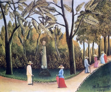 Henri Rousseau'The Luxembourg Gardens