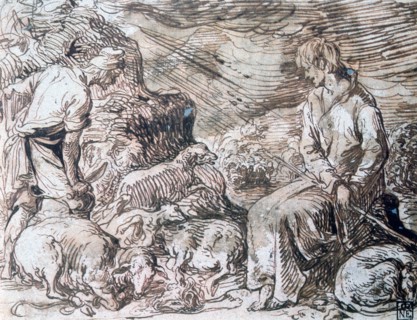 Hippocrate and Démocrite', c1564-1629