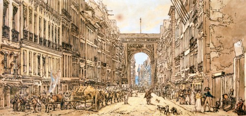The Faubourg and the Porte Saint-Denis'