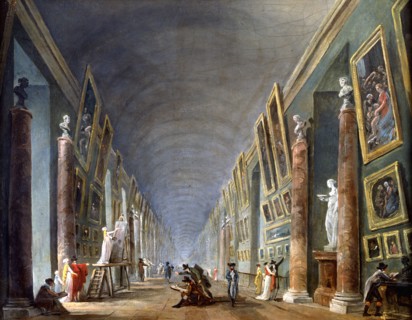 Robert, La Grande galerie, entre 1801 et 1805