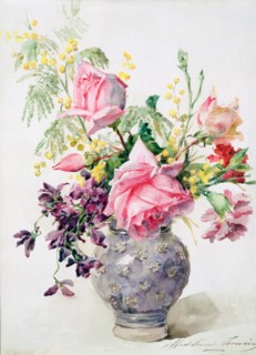 Vase of Roses', 1845-1928