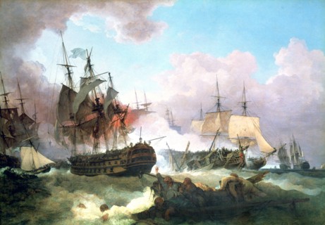 De Loutherbourg, The Battle of Camperdown