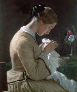 Portrait of Thora Maria Borch'