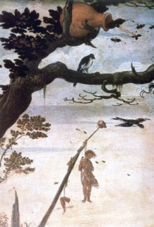 Mandyn, Landscape scene, legend of Saint Christopher', 19th Century