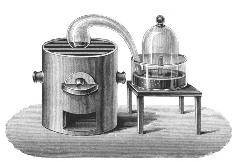 Lavoisier's investigation of the existence of oxygen in the air