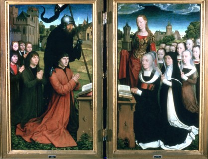 Memling, The Moreel Triptych', 1484