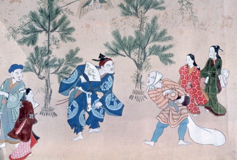Moroshige, 'Events of the Year in the Floating World'
