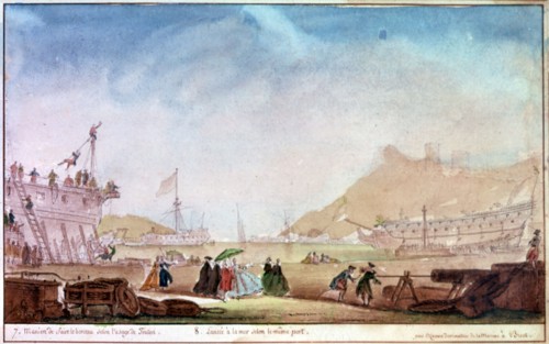 Ozanne, 'The Marina of Brest'