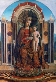 The Virgin and Child Enthroned', about 1475-1485