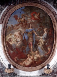Lemoyne, Louis XV donnant la Paix à l'Europe