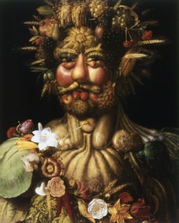 ' Vertumnus - Rudolf II' (c1590), showing Rudolph II (1552-1612), Holy Roman Emperor from 1576, as