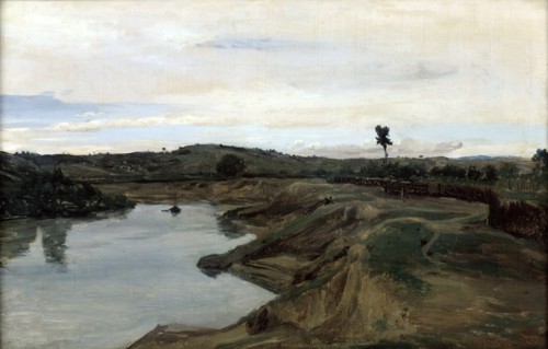 Corot, Poussin's Walk, The Roman Campagna