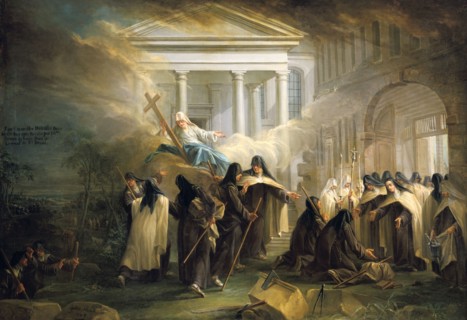The Carmelites arriving in Brussels