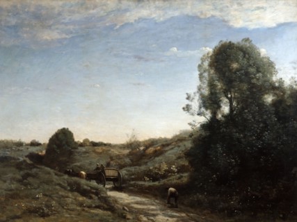 Corot, Ischia, The Wagon