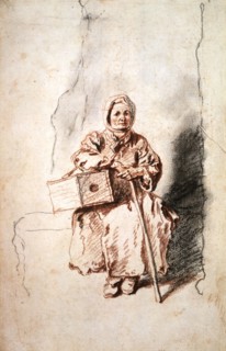 Jean Antoine Watteau 1684-1721 'The savoyard'