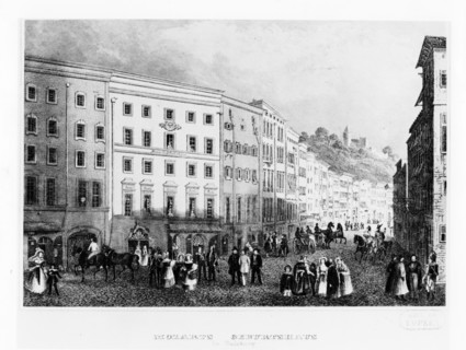 House in Salzburg in which Mozart was born in 1791