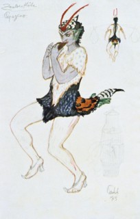 Costume design for Papegeno, 1913