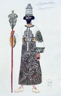 Costume design for Sarastro, 1913